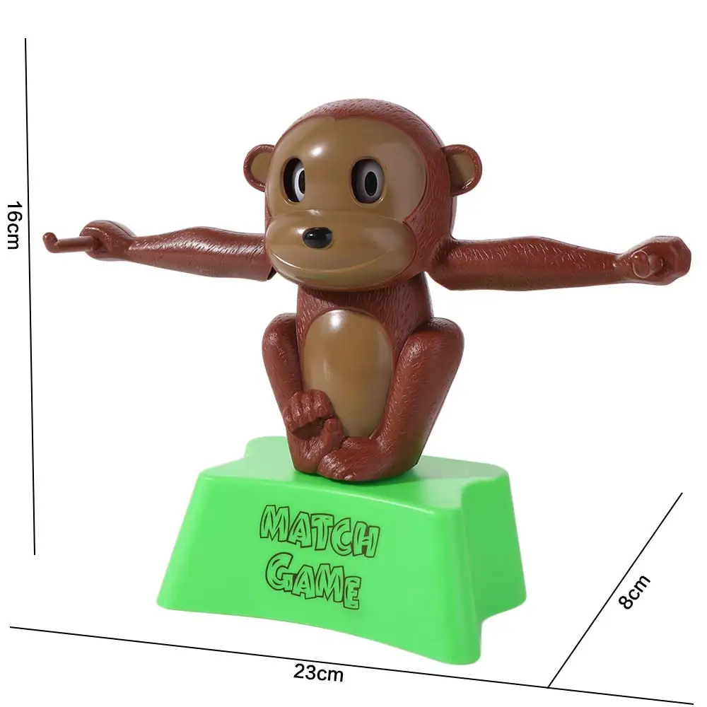 لعبة توازن الرياضيات التعليمية مونتيسوري ألغاز تفاعلية مقياس توازن القرد الرقمي لعبة الرياضيات على شكل قرد الموز التعلم الكرتونية