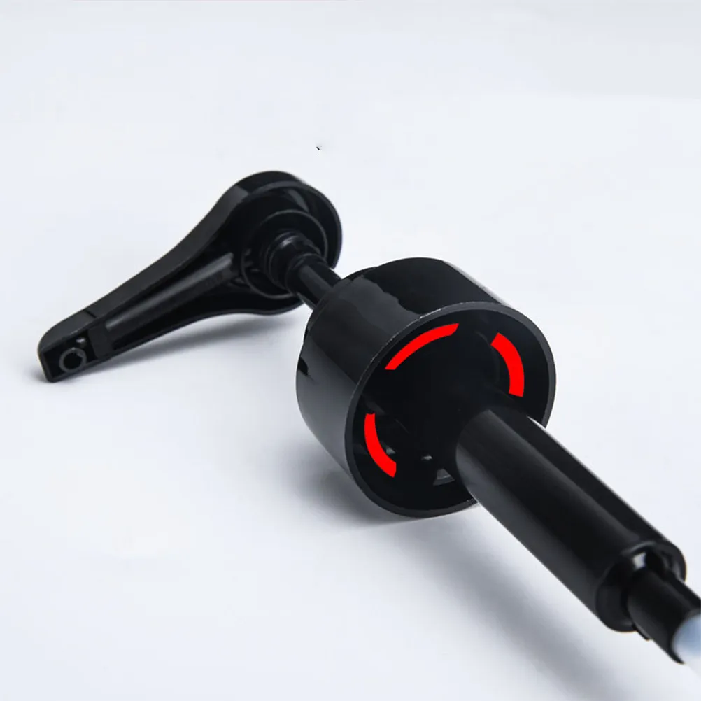 1Pcs Premium Press Pump Head Replacement Dispenser for High Viscosity Liquids Long Nozzle Easy Control Reusable Bottle