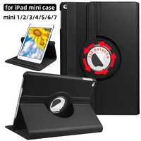 For iPad mini 7 6 Case 8.3inch Mini 4 5 360 Rotating Stand Tablet Cases Funda For iPad mini 1th 2th 3th Generation Cover Coque
