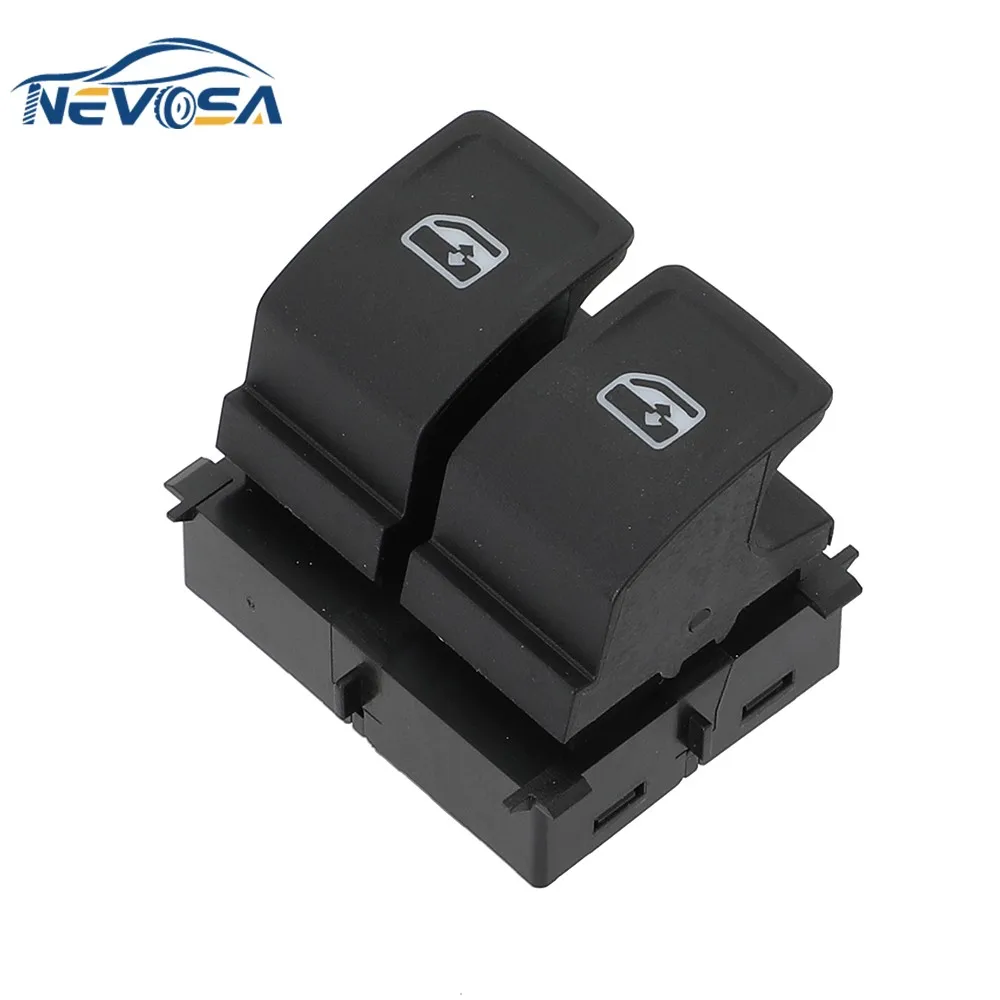 NEVOSA Power Window Button For VW Crafter Golf Transporter Multivan Lifter Control for Skoda Scala Kamiq 5G0959858B 5G0959858D