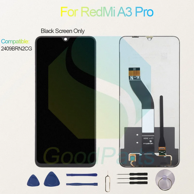 Test Before Ship For RedMi A3 Pro Display Touch Screen Digitizer Panel Assembly Lcd Screen 2409BRN2CG A3 Pro Screen Display