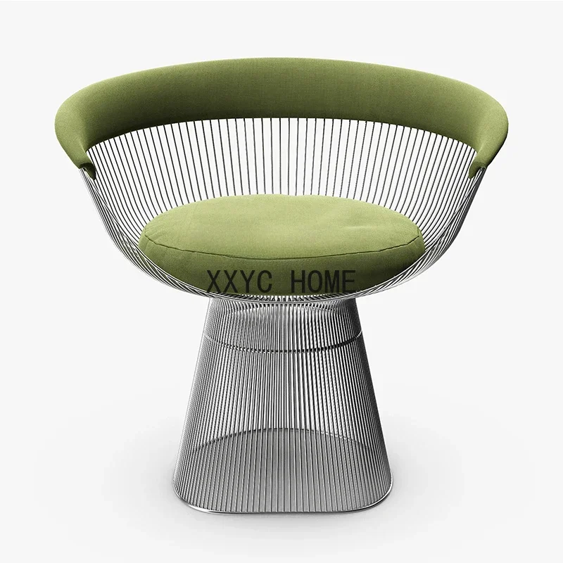 

Nordic Metal Line Base Backrest Steel Wire Iron Stainless Steel