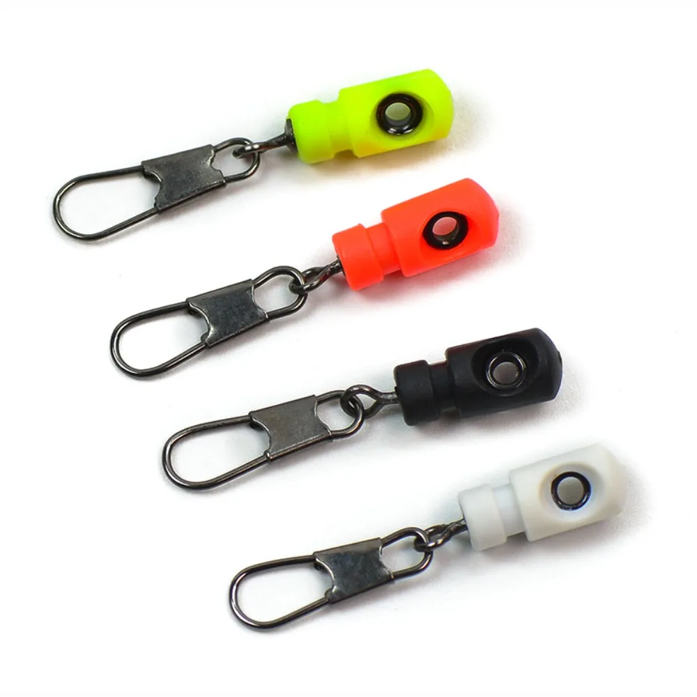 Float Swivels Fishing Clip Fish Tackle Rotating Device Float Seat Connecting Ring Hanging Plug Fishing Float Connector