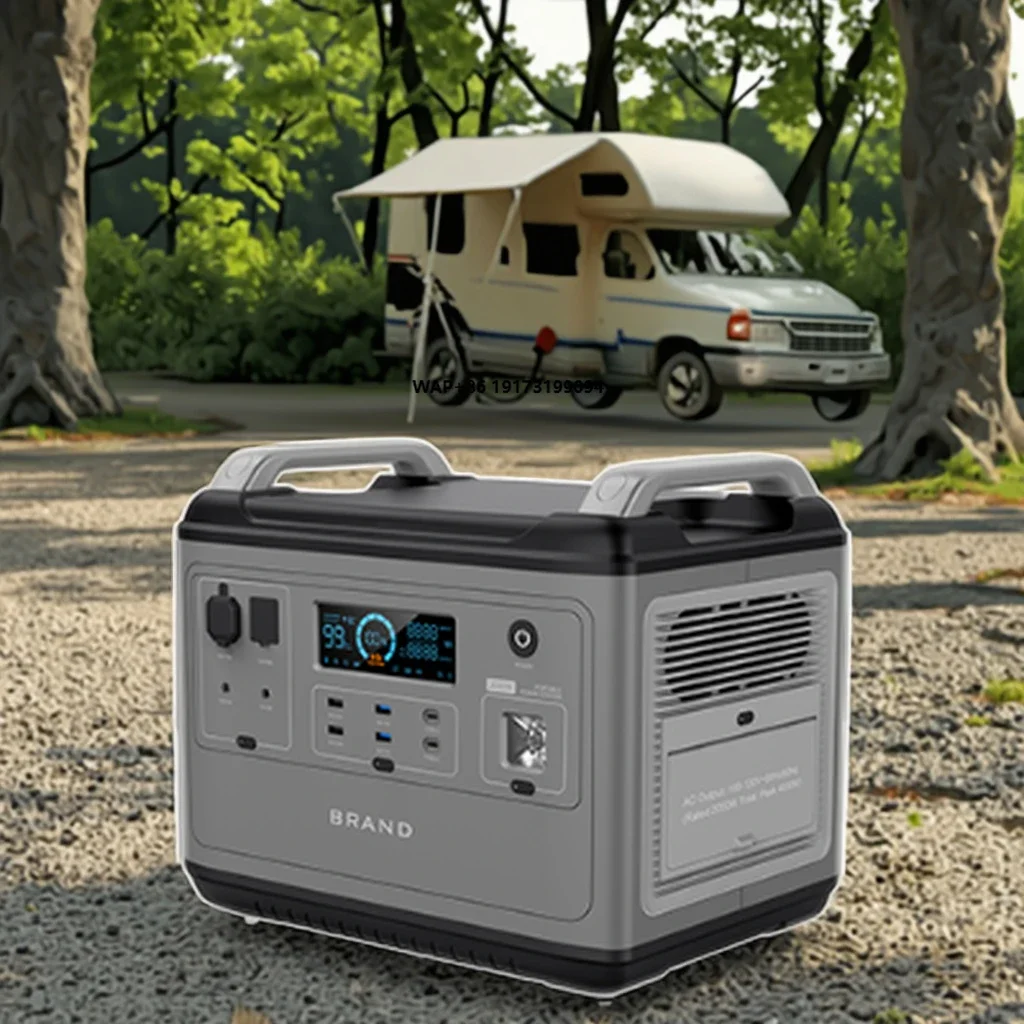 2000W RVs Solar Panel System Portable  Power Station with  LifePo4 Cell