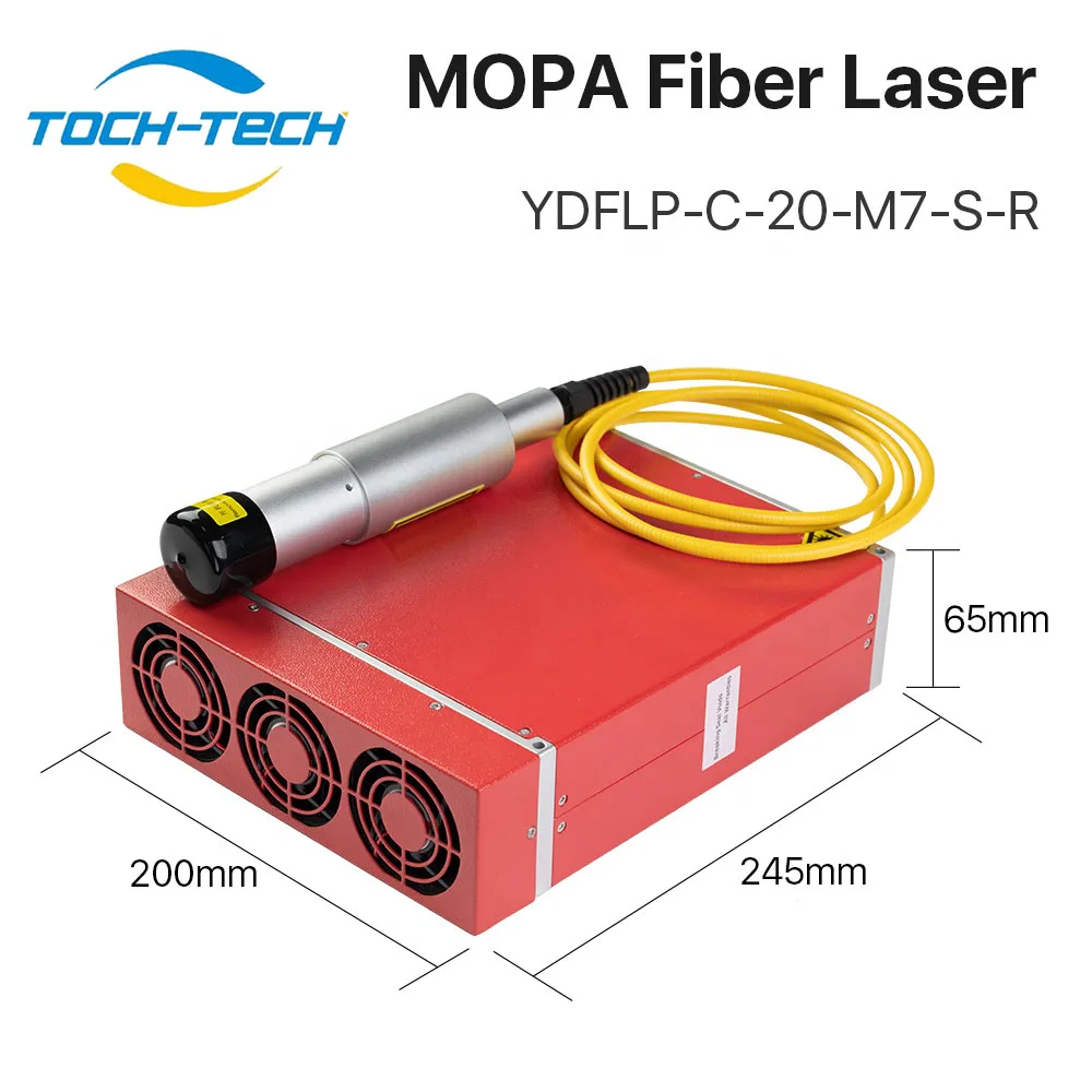 TochTech JPT Mopa M7 Color Laser Source 20w 30w 60w