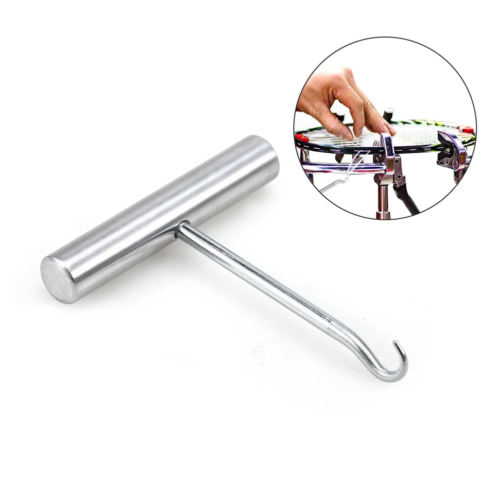 1 Stuk Racket String Assistentie Puller Rvs Diy String Tool Voor Tennis Badminton Squash Racket