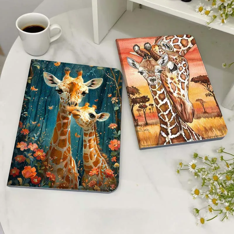 

Cartoon Anime Giraffe Tablet Case For Legion Xiaoxin Pad Y700 K10 M10 P11 K11 Pro Plus 10.6 11.5 Inch 2021 2023 2025