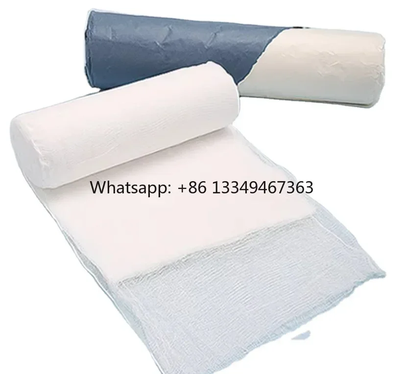 

Fast Shipping Medical Gauze Dressing Roll Combination of Cotton Wool Rolls and Gauze Manufacturer