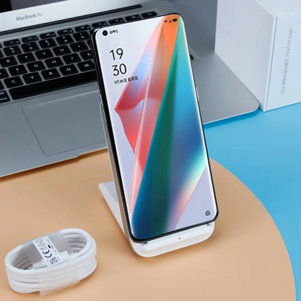 OPPO 45W Wireless Flash Charger AirVOOC QI Vertical Phone Charger For Oppo Find X8 Pro X5 Pro X6 Pro X7 OnePlus 12 1110 Pro