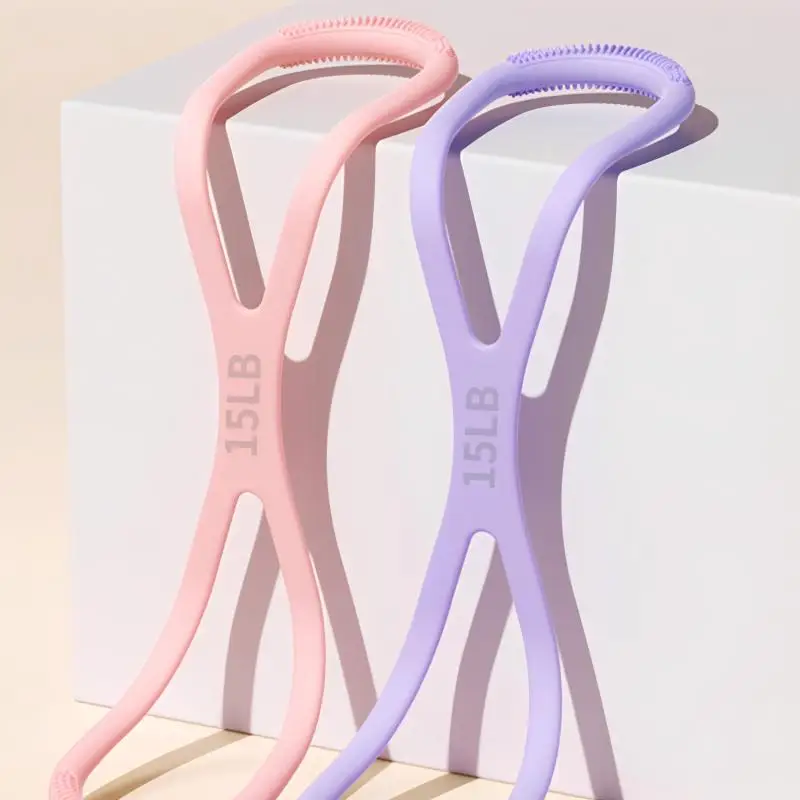 

High-Elasticity Silicone Resistance Rope for Home Fitness Yoga Exercise Arm Strength Training Band Elasticity Fitness Band