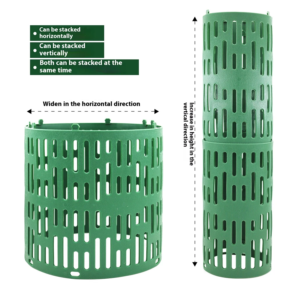 Горячий! 6 шт., защита для стовбура деревьев, забор для защиты растений с поворотными стяжками, защитные приспособления для защиты растений, регулируемые для защиты деревьев