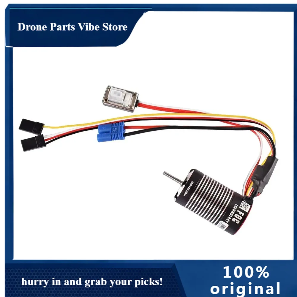 

FyHOBBYWING QUICRUN Fusion Mini16 30A 3000KV Brushless Sensored Waterproof Motor ESC 2-IN-1 Machine for 1/16 1/18 RC Car Crawler