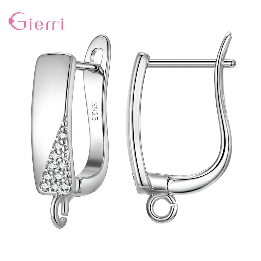 Factory Sale Spepcials 925 Silver Needle DIY Jewelry Accessory Earring Huggies For Handmake Fast Delivery Women Small Earring