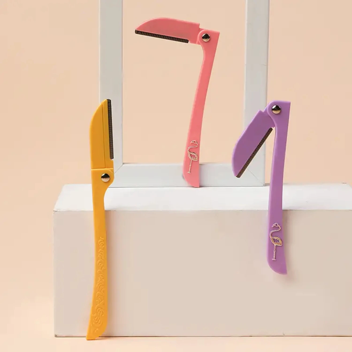 Острая бритва для бровей и триммер для волос на лице для женщин и мужчин — портативная бритва для бровей с бритвам для лица и прецизионными бровями S