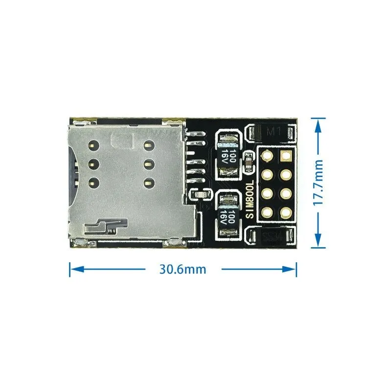 SIM800L GPRS GSM module micro sim card core board quad-band TTL serial port for ESP8266 ESP32