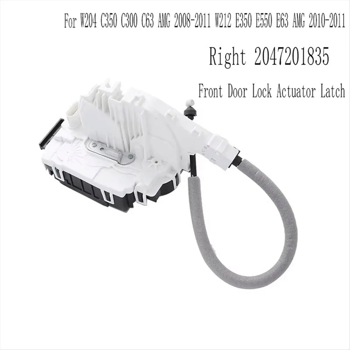 NCSMT Car Front Door Lock Actuator Latch for Mercedes-Benz W204 C350 C300 C63 AMG 2008-2011 E63 2010-2011 Right 2047201835