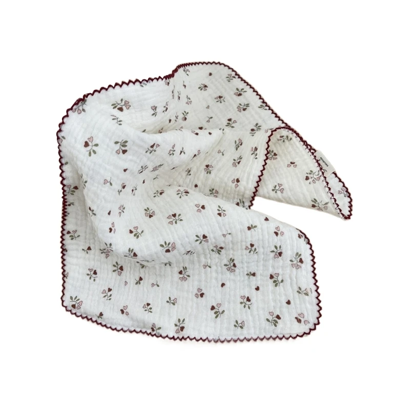 Muslin Burp Cloths Burp Rags Muslin Washcloths BabyBibs Infant Burping Cloths