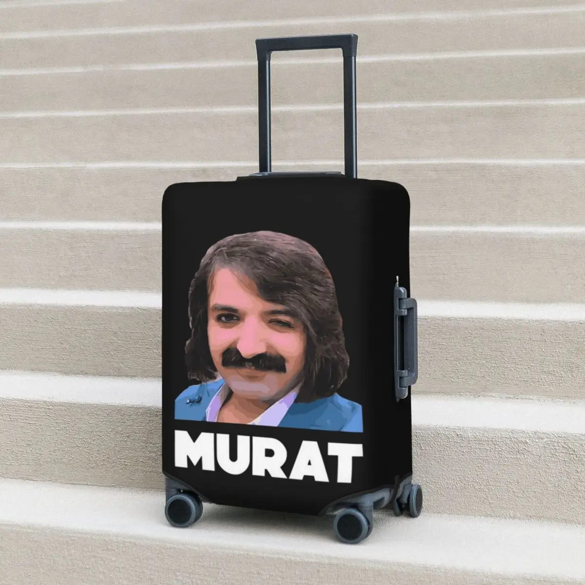 

Murat Erdem Erdemin Turkish Winker Suitcase Cover Protection Elastic Trip Luggage Protector Covers for 18-32 Inch