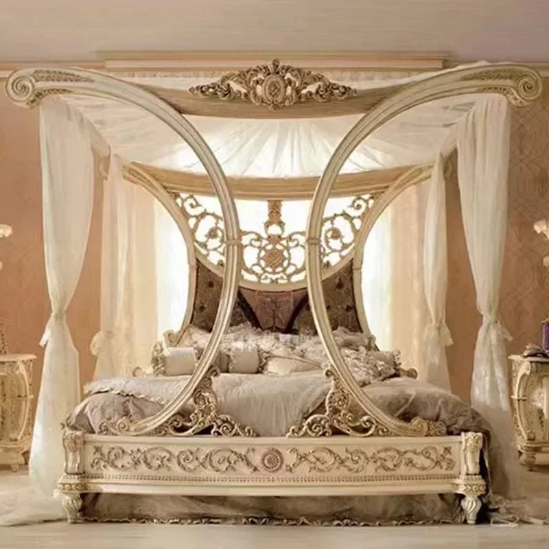 لهجة مصمم غرفة نوم ديكور صالة واضحة مريحة الحديثة الجمالية الفاخرة السرير توفير المساحة كاما أثاث قاعة المدخل