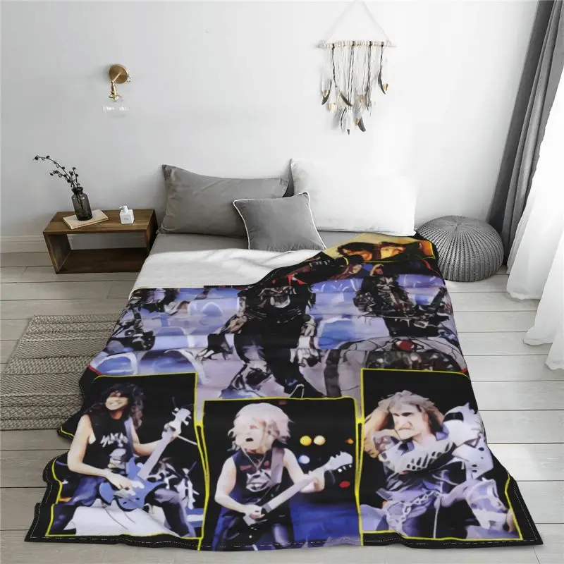 Slayer Live Undead Old Poster Blanket Warm Bedspread Ultra-Soft Skin Friendly Decorative Sofa