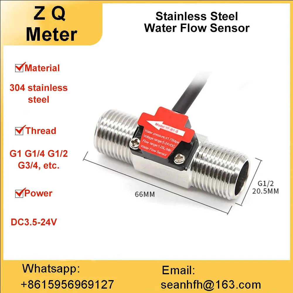 Water Flow Sensor H…