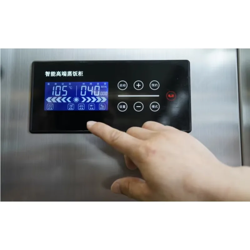 15-Layer Stainless Steel Industrial Food Steamer Commercial Gas Rice Cabinet Machine for Restaurants Hotel