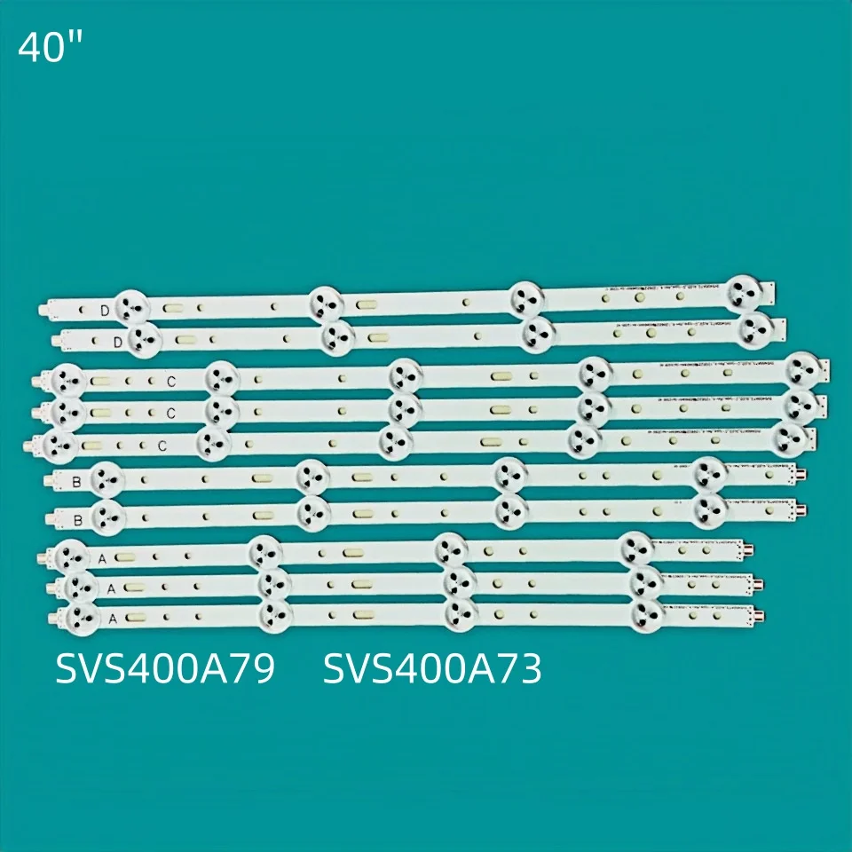 

LED strip For TV40PFL3107H 40PFL3208H 40PFL3208K 40PFL3208T 40D1333B 40L1333B LTA400HM23 SVS400A73 SVS400A79 A B D C D