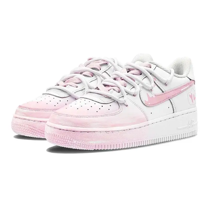 【Personalizar】Zapatos de skate Nike Air Force 1 zapatillas de deporte para mujer DH2920-111