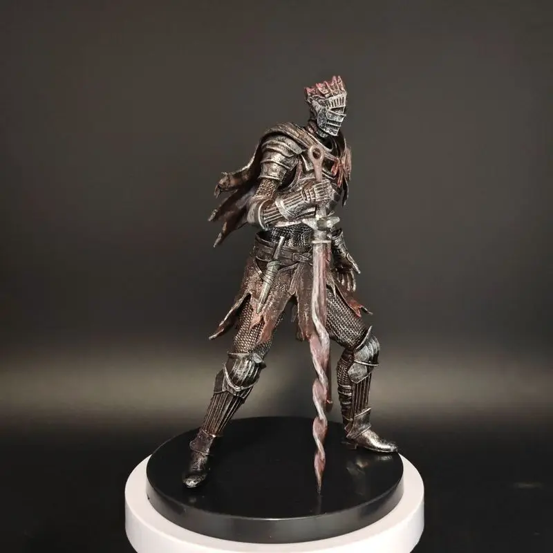 Dark Souls 3 Salary King Knight Undead Soldier Game Figure Handmade Desktop Ornament Collectible Model Toy for Boys view 3