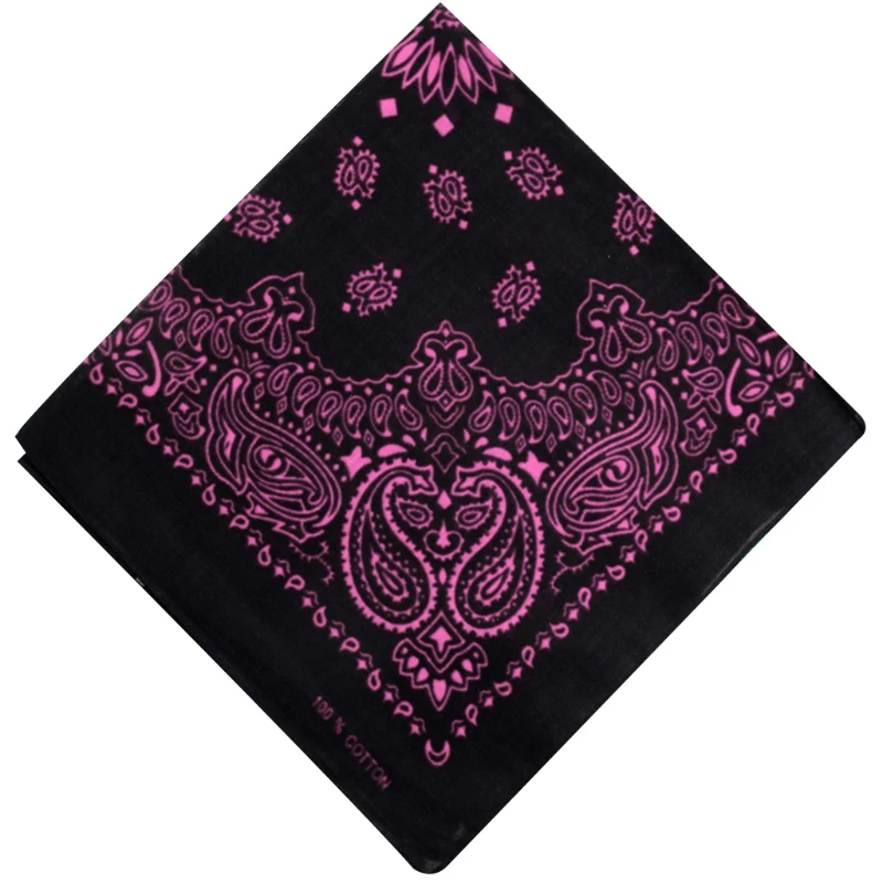 estilo paisley bandanas motocicleta máscara lenço quadrado lenço cowboy envoltórios