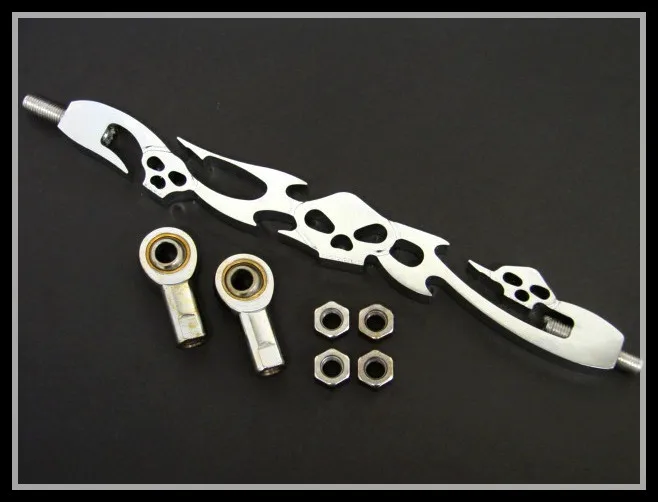 

g CHROME SKULL SHIFT LINKAGE for Harley Softail Dyna Wide Glide FX FLT FLH Shifter