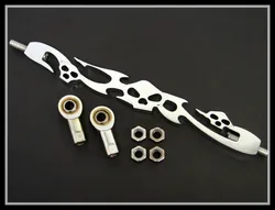 g CHROME SKULL SHIFT LINKAGE for Harley Softail Dyna Wide Glide FX FLT FLH Shifter