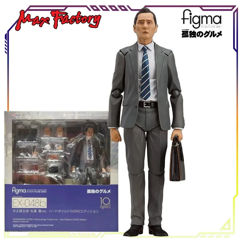Max Fabriek Originele Figma Lonely Foodie Serie Inokashira Goro Matsushige Anime Action Figure Model Speelgoed Geschenken Voor Jongens