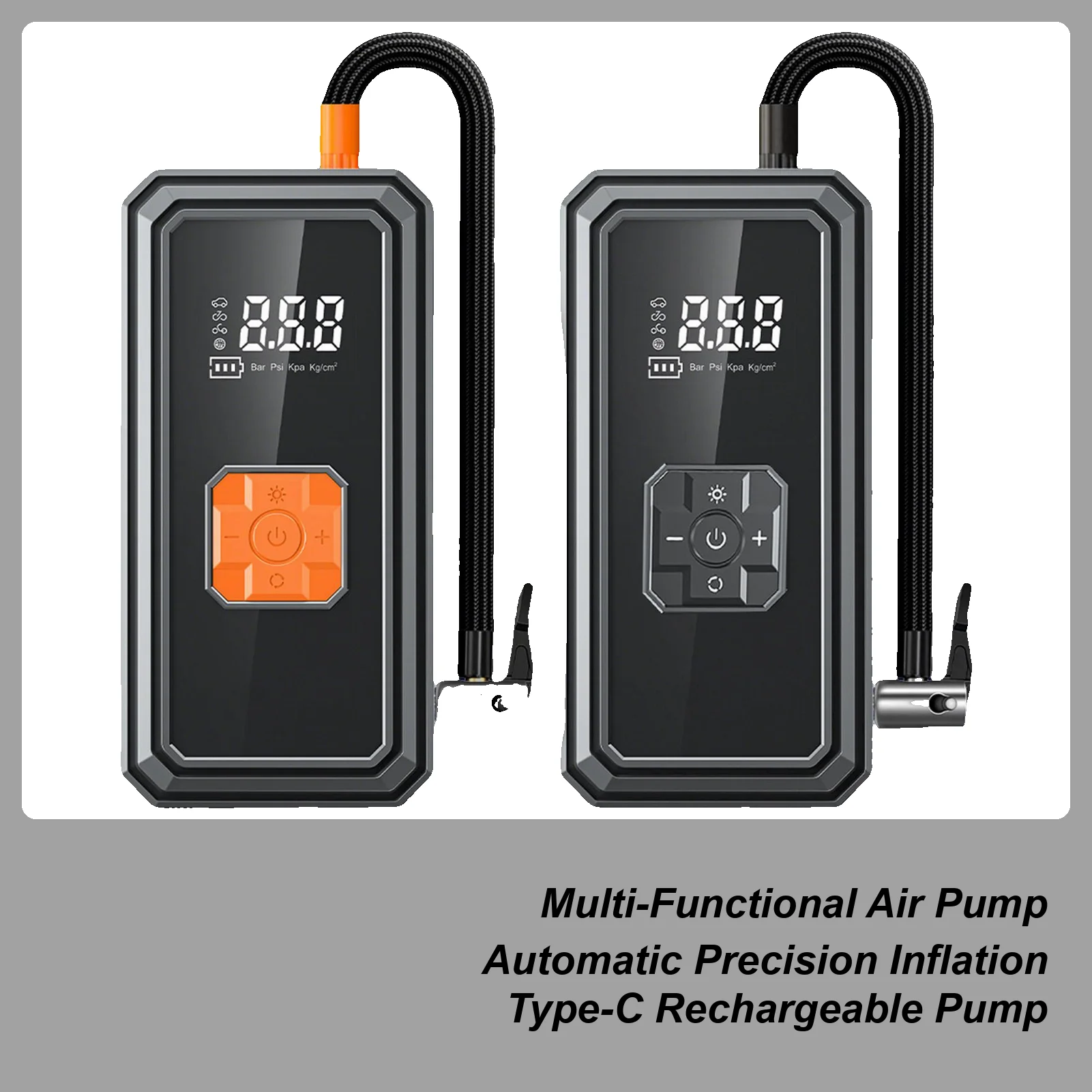 1pc Wireless Car Air Compressor Air Pump Electric Tire Inflator Pump for Motorcycle Bicycle Boat AUTO Tyre Balls Inflatable