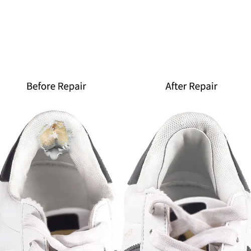 Imagen 2 del producto Parches transpirables para zapatos deportivos, almohadillas protectoras para tacones, parche adhesivo para reparación de zapatos, cuidado de los pies
