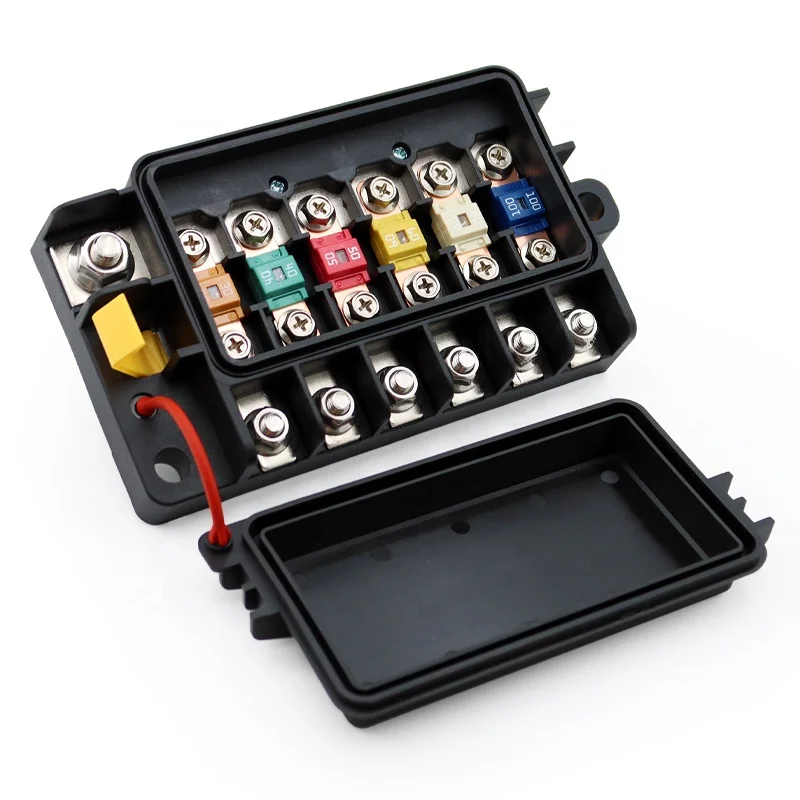 

Автомобильный блок предохранителей Blue Sea ATO ATC для лодок и морского транспорта, 1 вход, 6 выходов