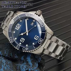 Men's Japan nh35 Automatic Mechanical Watch, Stainless Steel Scratch Resistant Case, Ceramic Bezel, Waterproof Casual Watch