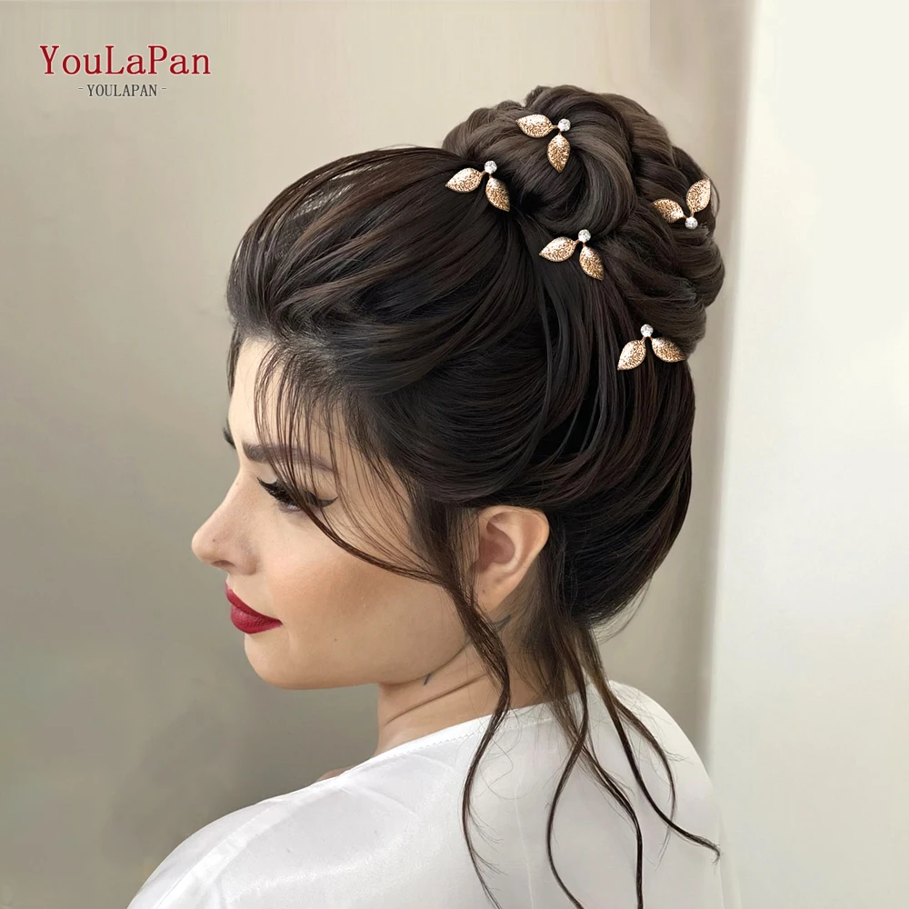 YouLasaupoudrer-Épingles à cheveux en forme de U pour femme, pince à cheveux en alliage pour patients de mariage, accessoires pour cheveux de fête, vêtements de sauna pour filles, jardins, 769