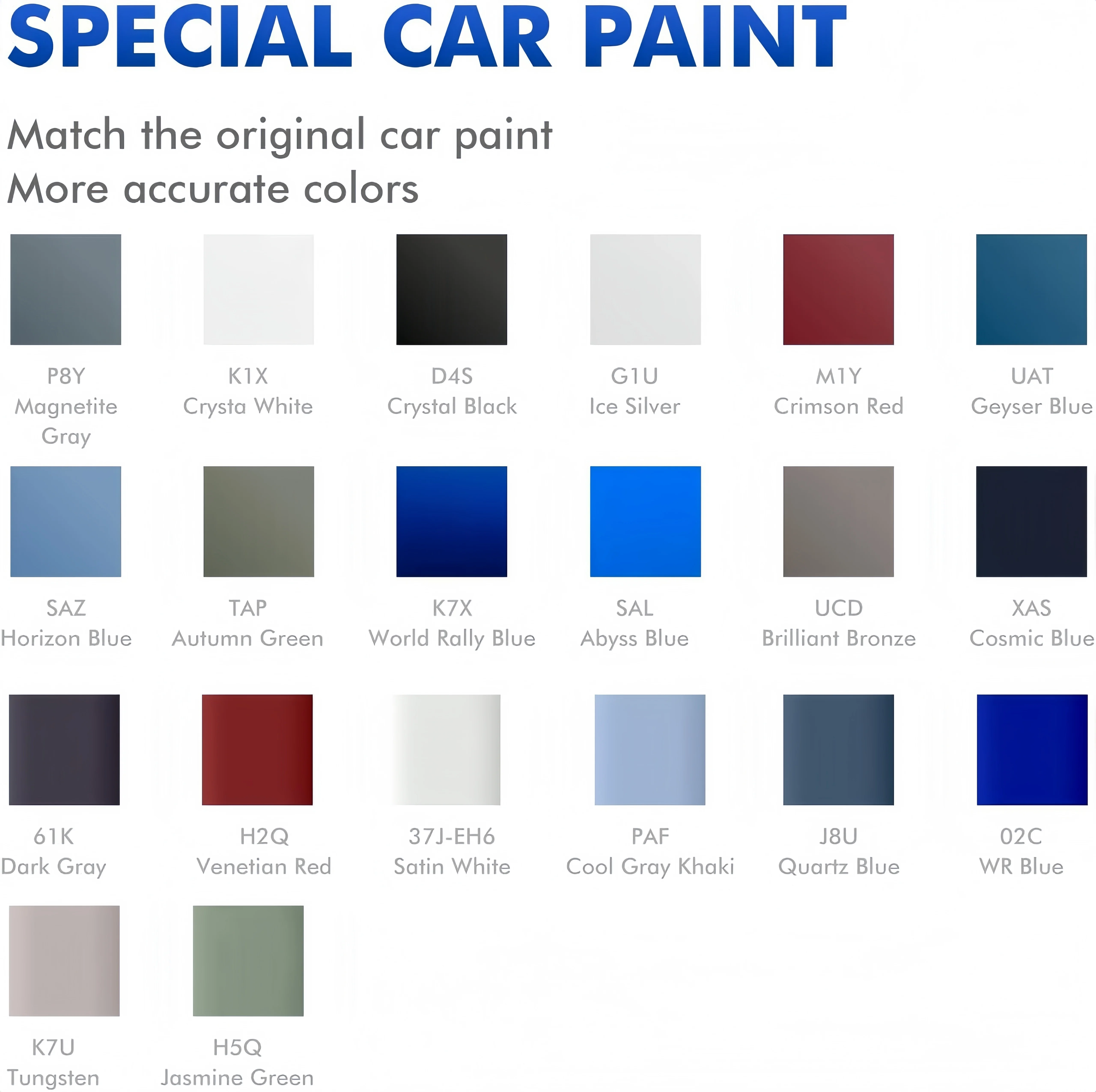 2K Clear Coat for Subaru Paint Repair Kit Chip Scratch Remover Pen Exact Match Color D4S P8Y Car Styling Tool