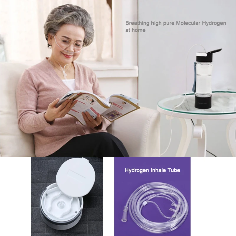 Portátil spe garrafa de hidrogênio pem gerador de hidrogênio filtro de copo de água h2 ionizador orp fabricante de água rica em hidrogênio inalação mahcine