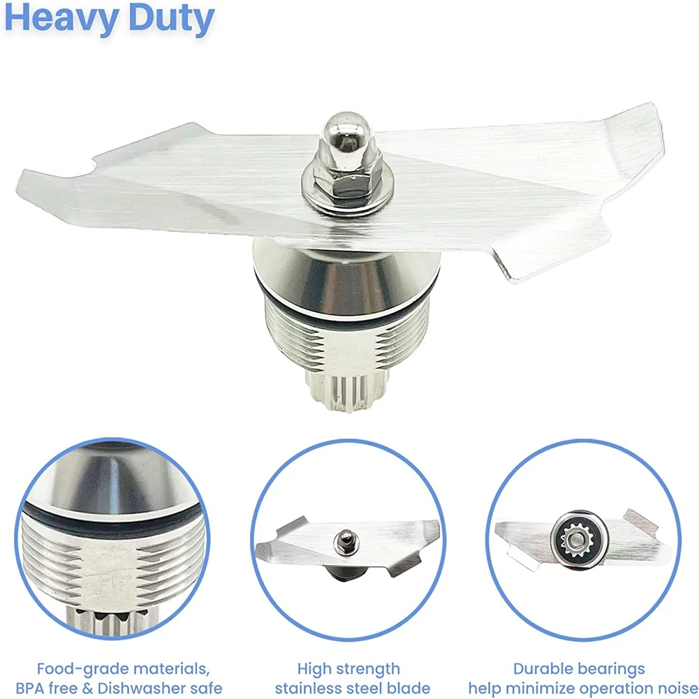 Advanced Blade Replacement with Drive Socket Kit for Advanced Series Touch and Go Quiet One 48/64Oz Container