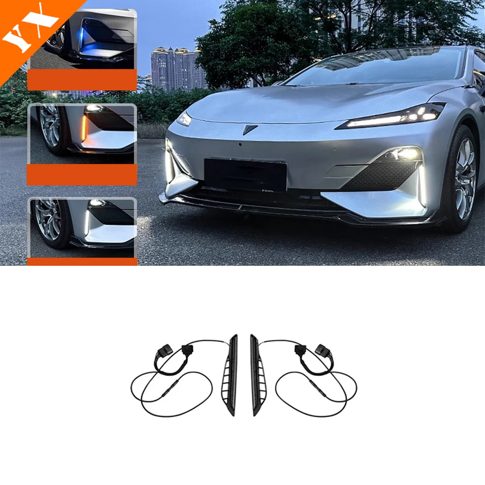 

2025 2026 для changan deepal SL03, аксессуары, сменная передняя противотуманная фара автомобиля, светодиодная противотуманная фара, декоративная защитная крышка, литье