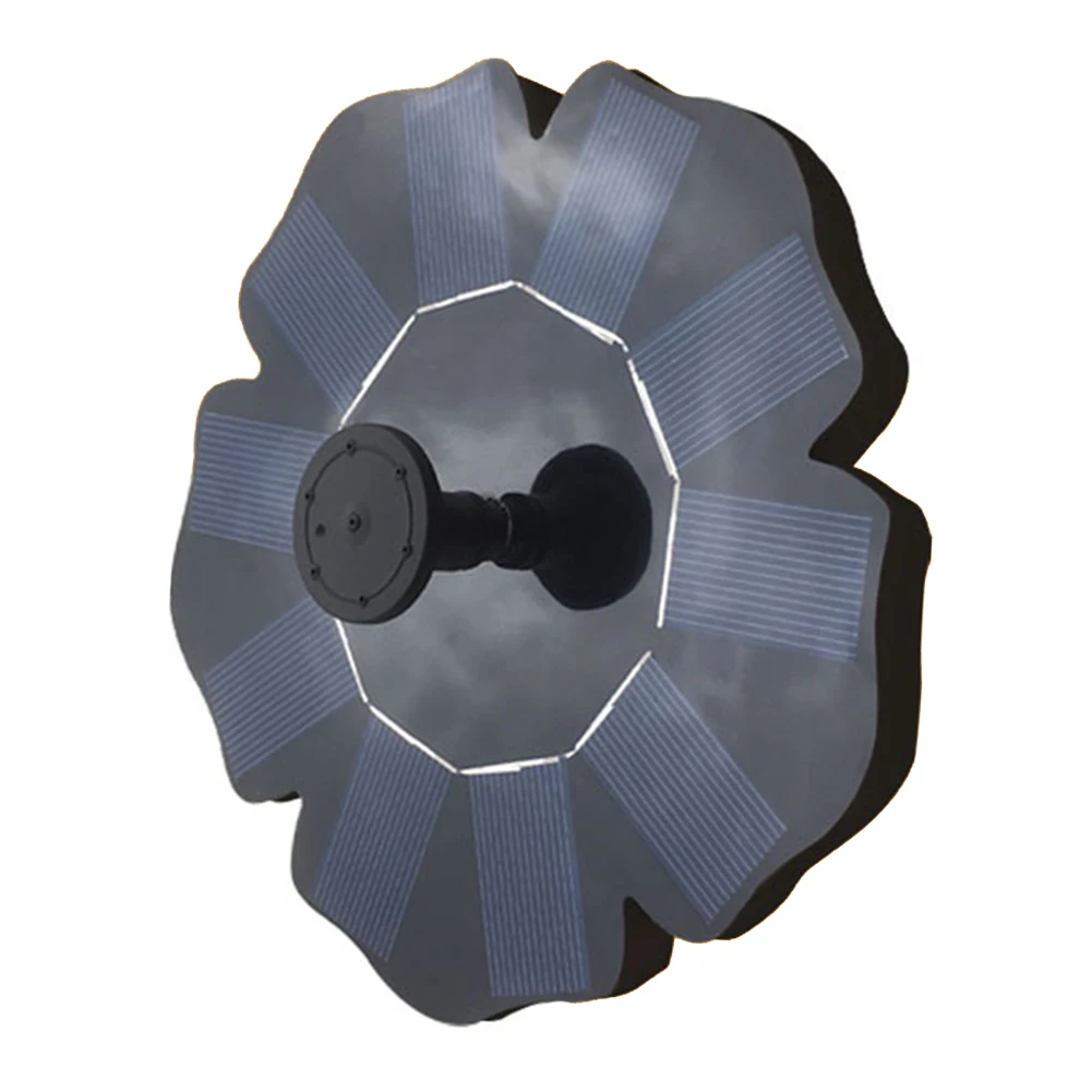 Solar Fountain Outdoor Water Feature As Shown Floating Solar Fountain Dynamic Spray Patterns Weather Resistant Design