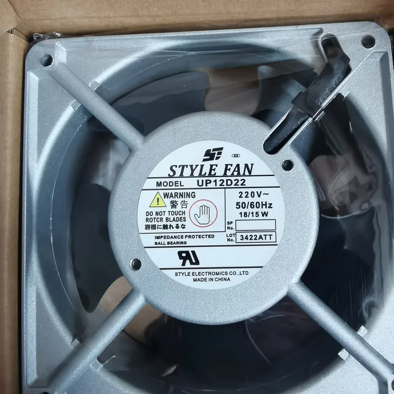 

UP12D22 axial flow cooling fan 220v unit price 6 months warranty this is socket type