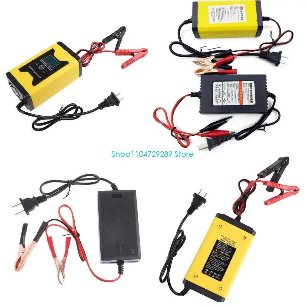 

D8KE Portable 12V Battery Auto Maintainer Anti-shock Fast Charging
