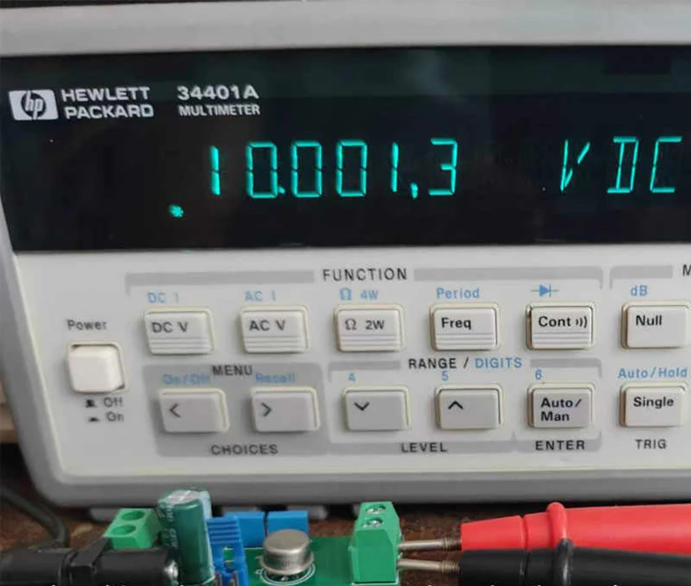 AD584 Reference Voltage Source 10V Voltage Reference AD584JH AD584LH / Resistor Capacitor Board Calibration Digital Multimeter