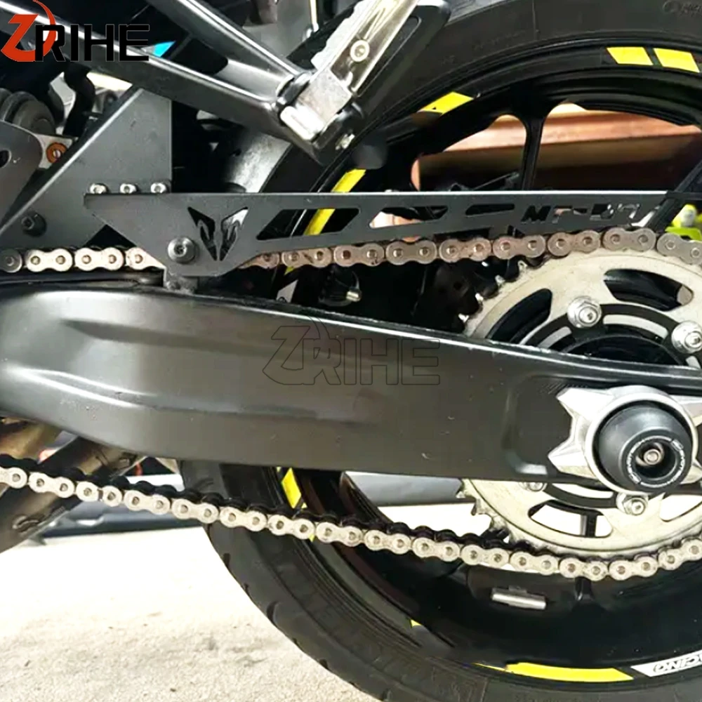 2025 Motorcycle Rear Fender Mudguard with Chain Guard Protector For YAMAHA MT-07 FZ-07 MT07 MT 07 FZ07 FZ 07 2013-2020 2021 2022