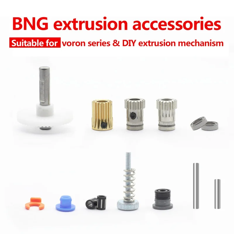 

Voron 2.4BNG Extruder Accessories Reduction mechanism AB twin gear Metal extruder head accessories Voron 0.1 1.83D printer parts