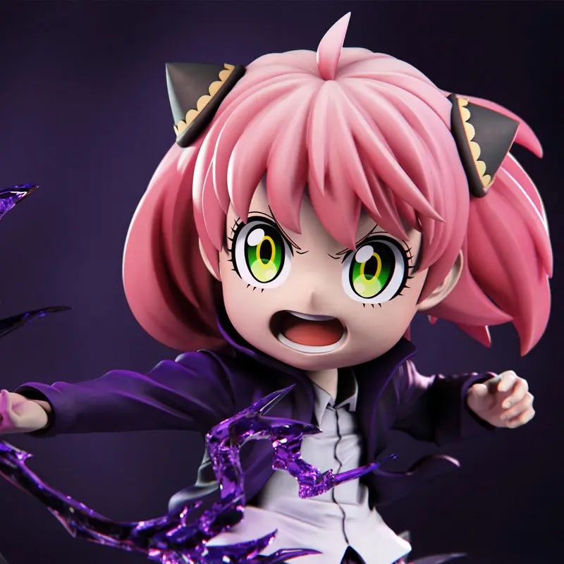 23 cm Gk Anya Cos Gojo Satoru Double tête échange espion × famille Jujutsu Kaisen Anime Figure modèle Statue ornement enfants cadeau Collection