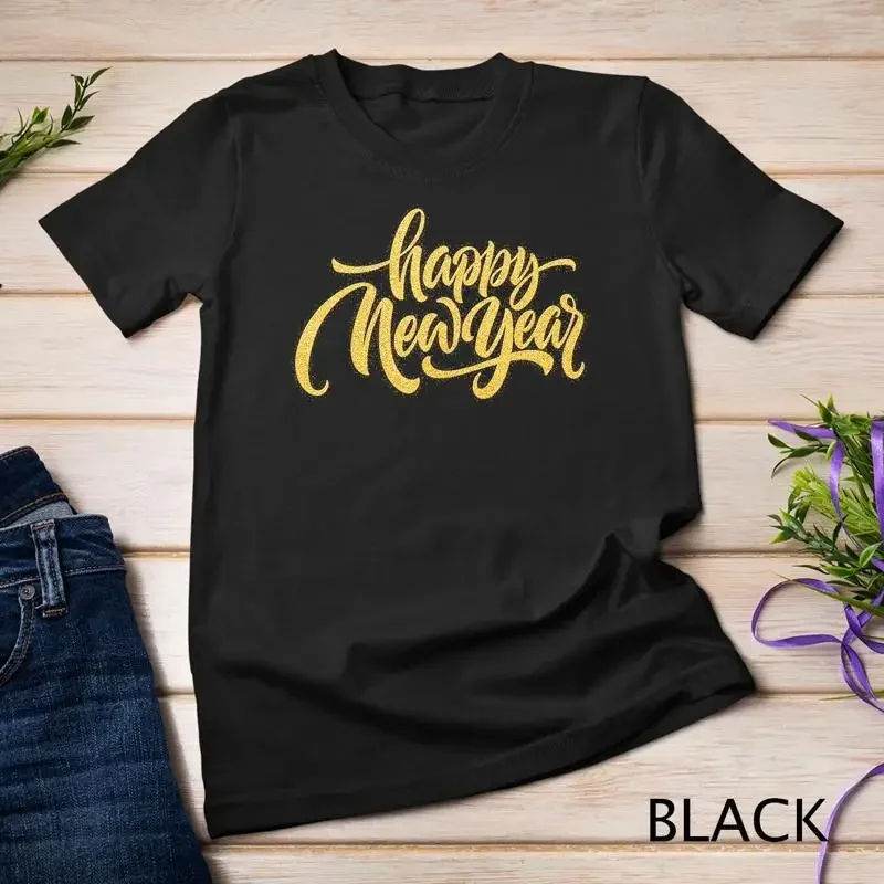 New Years Eve Party Supplies 2024 Happy New Year T Shirt Unisex T shirt